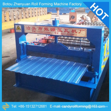 Spule Metallblech Maschine, Metalldach Bleche Maschine, Dachplatte Herstellung Maschine